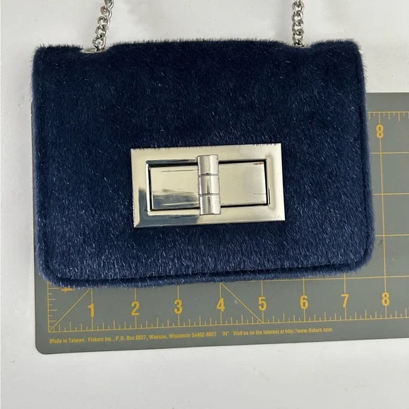 Urban Expressions Jubilee Vegan Faux Calf Hair Clutch - Picture 8 of 9